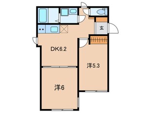 Ｇｌａｎｚ碑文谷の物件間取画像